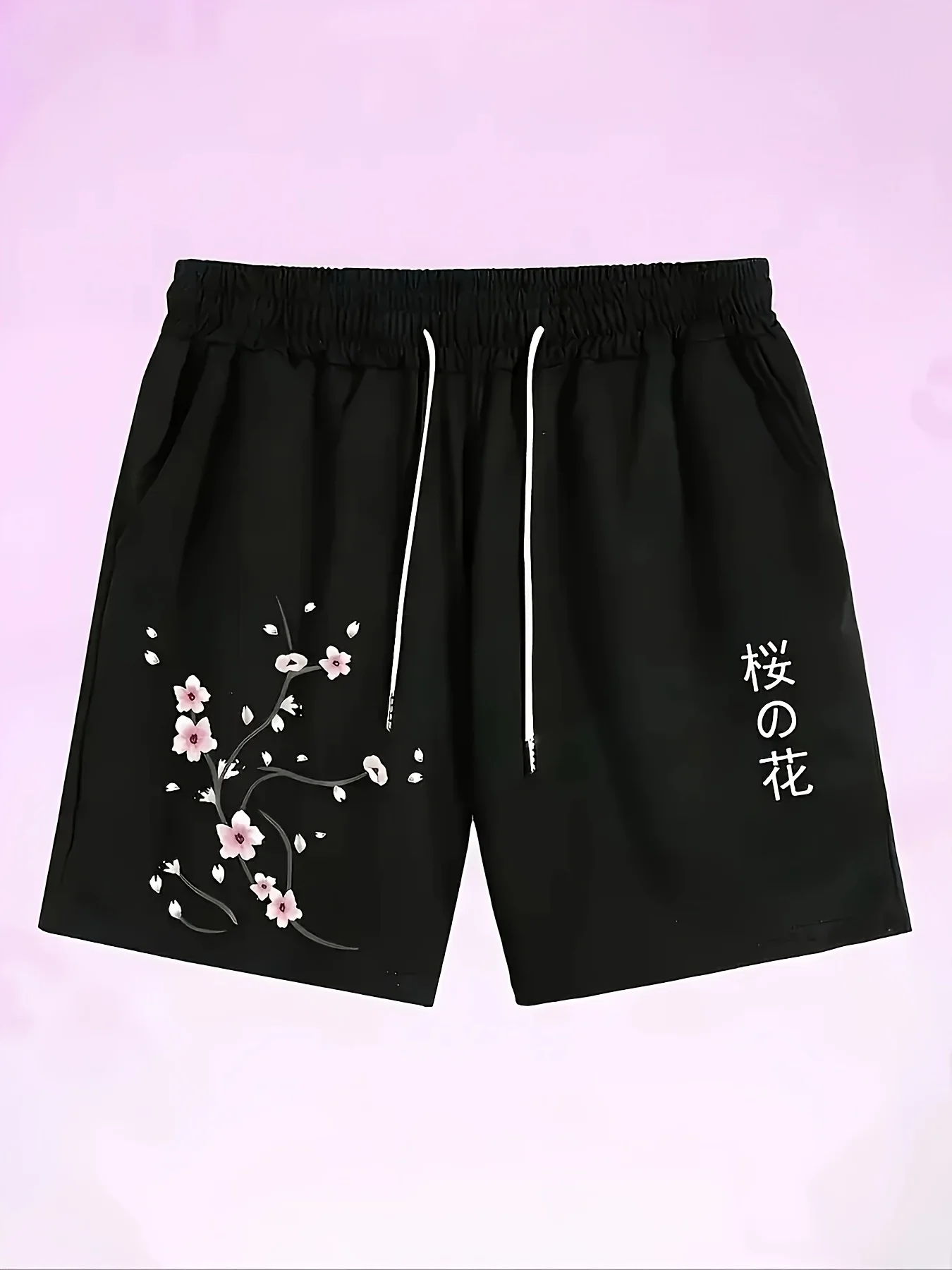 

2026 Women's and Children's Japanese Printed Shorts for Tourist Vacation Beach Pants, Five Leg Pants, Loose Casual Shorts