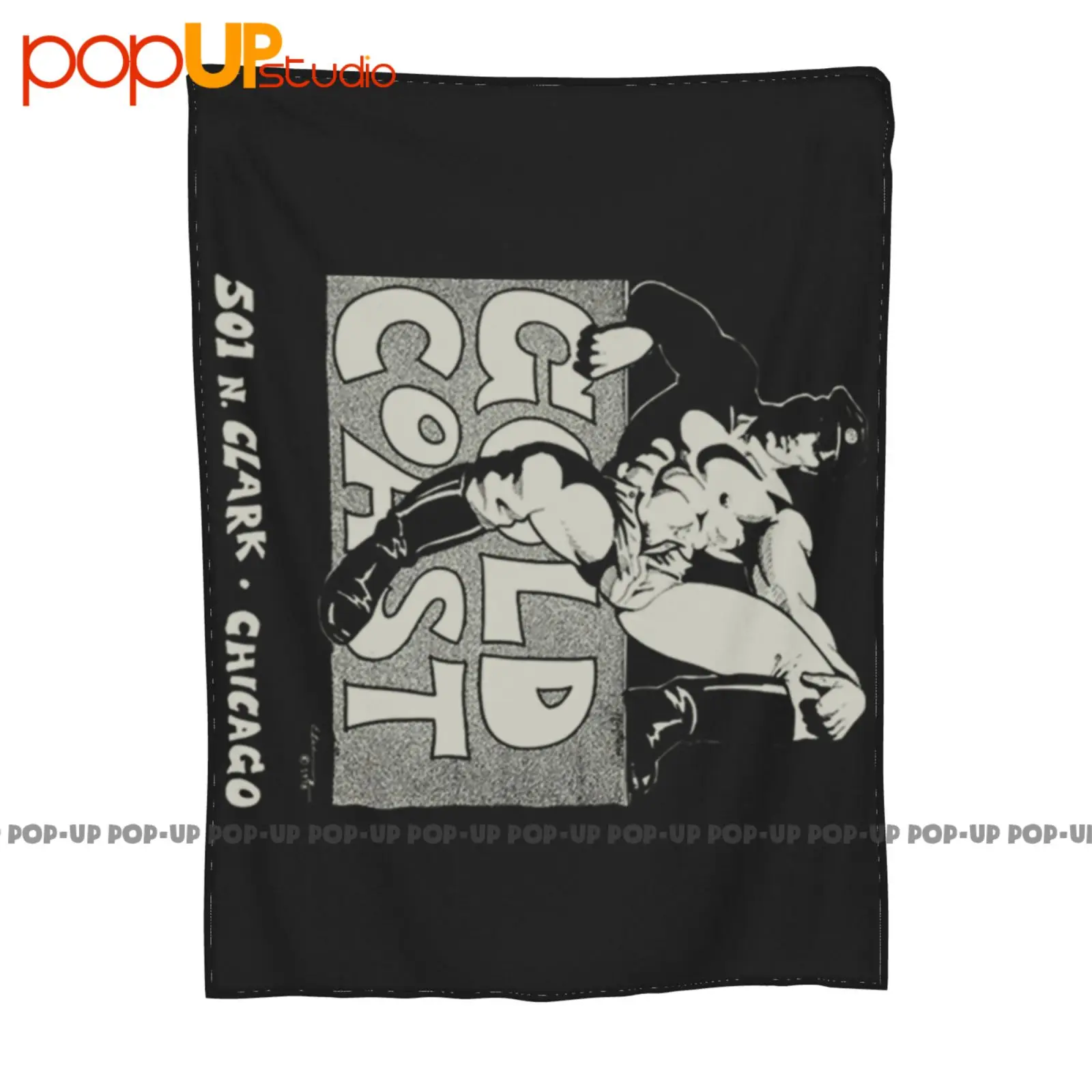 Gold Coast Chicago Ultra-Soft Blanket Quilt Winter Sofa Cover Bed Covers