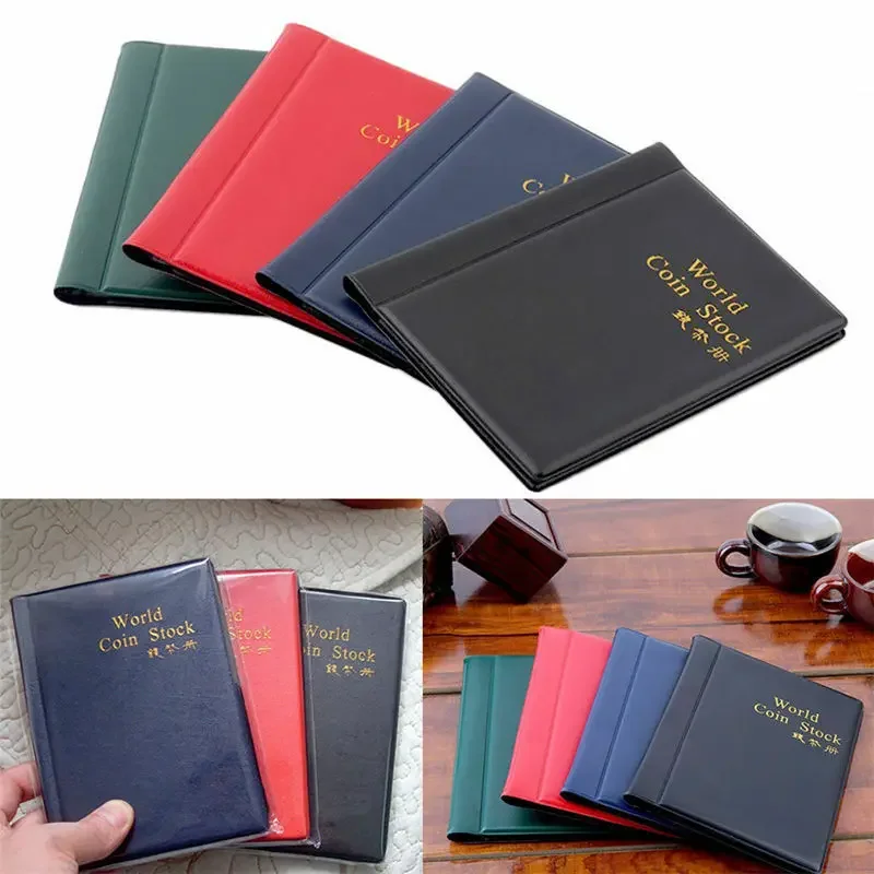 60/120Pockets Pockets Coine Collection Book,  Coine Collection Book  Collection  Book Collecting Money Organizer Storage Bags