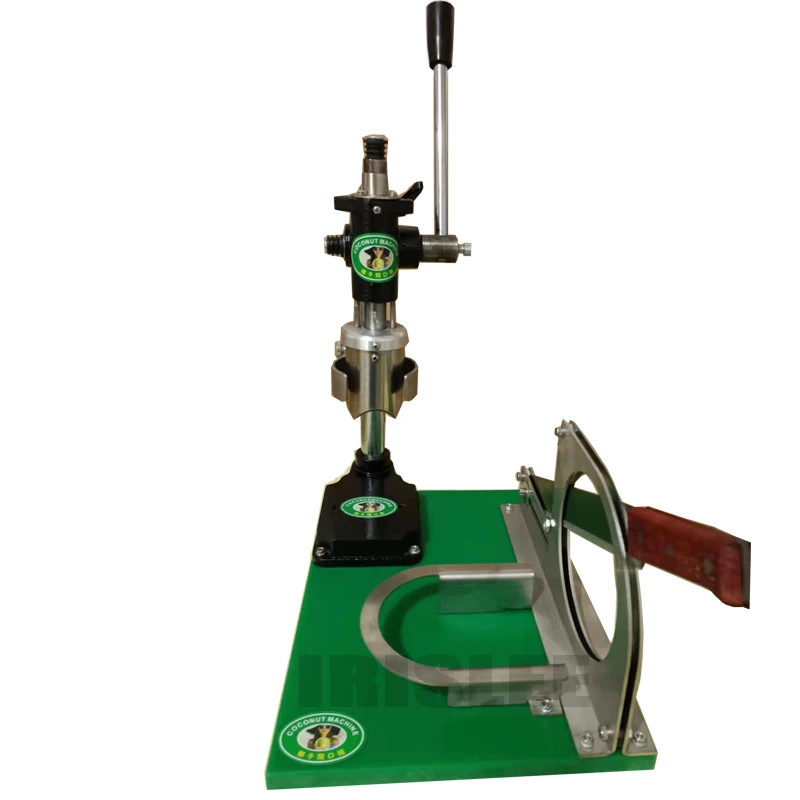 ใช้งานง่ายมือสีเขียวมะพร้าวที่เปิดมะพร้าวฝาปิดเปิดเครื่อง