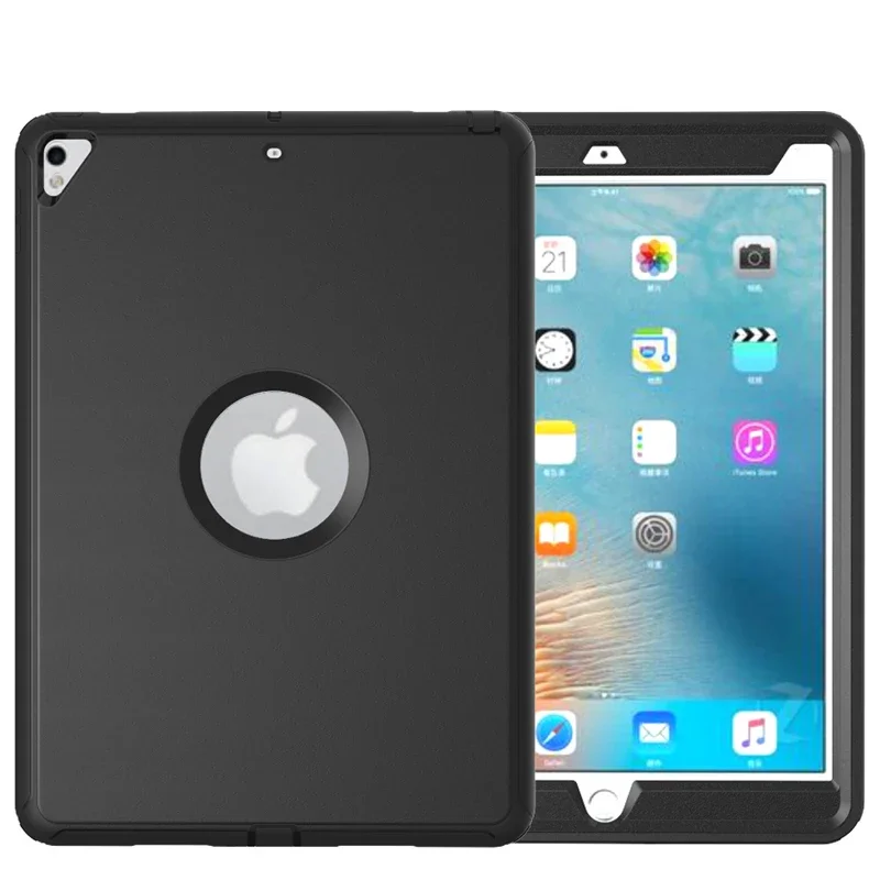 Heavy Armor Otter Tablet Box Case for IPad Mini 3 4 5 Pro 9.7 10.2 10.5 10.9 Air 2 7th All-inclusive Anti-fall Shockproof Cover