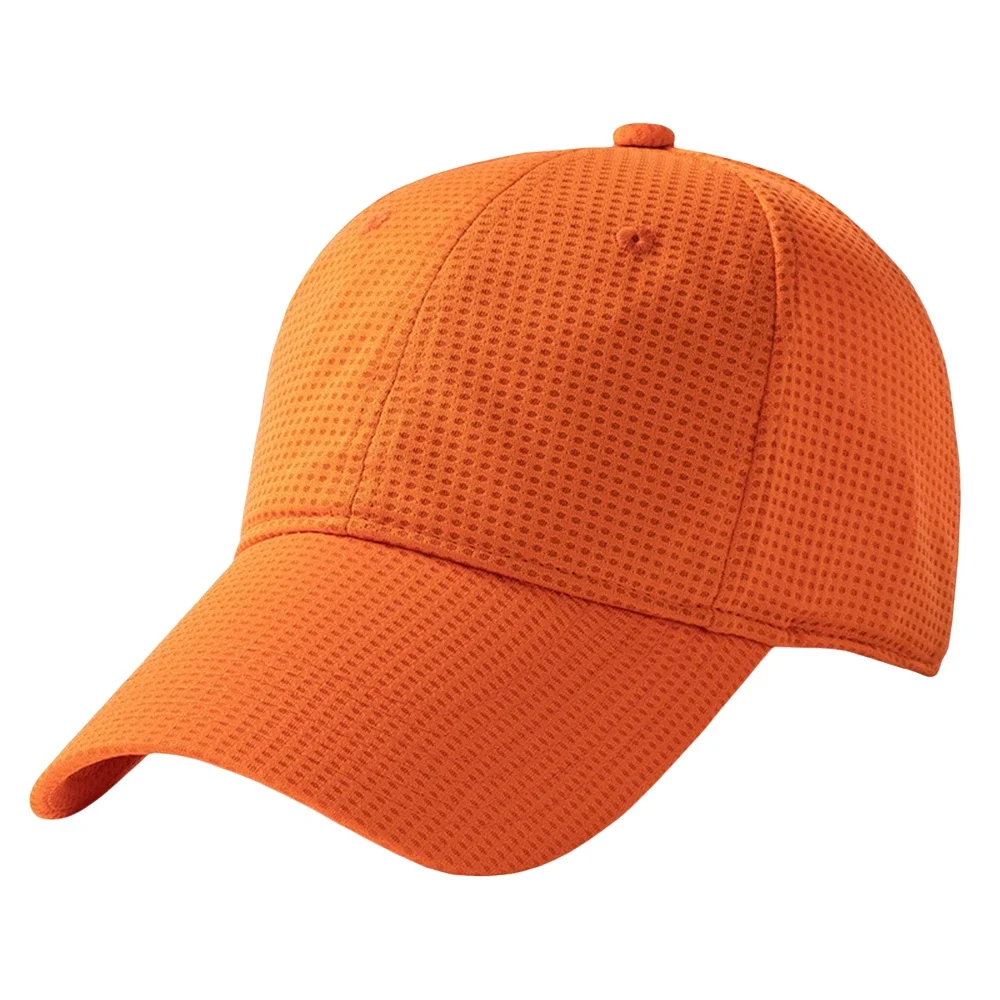 Breathable Quick - Dry Athletic Mesh Long Peak Baseball Cap for Men And Women Big Head Sizes 55 - 65cm Summer Sun Protection