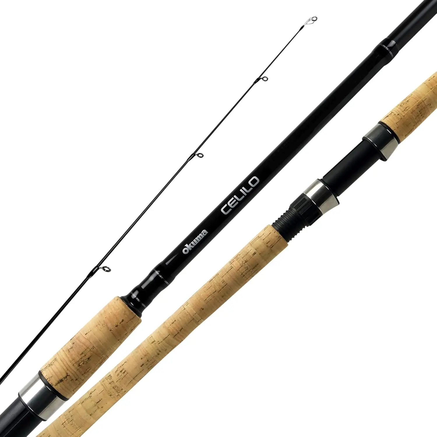 

Lightweight Graphite Fishing Rods for Salmon and Steelhead, 9'6" Medium Light Power