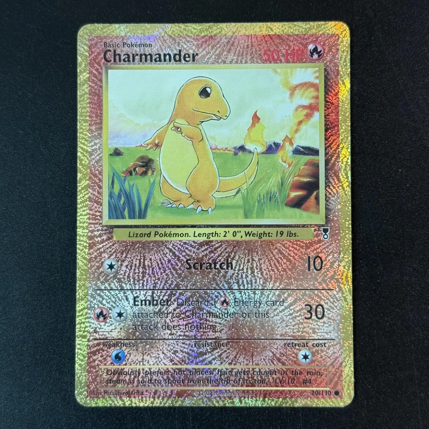 10 قطعة/المجموعة Diy بها بنفسك الذاتي Ptcg الجيل الأول Charizard جمع بطاقة اللون فلاش Ptcg Gyarados أنيمي بطاقات دمى هدايا