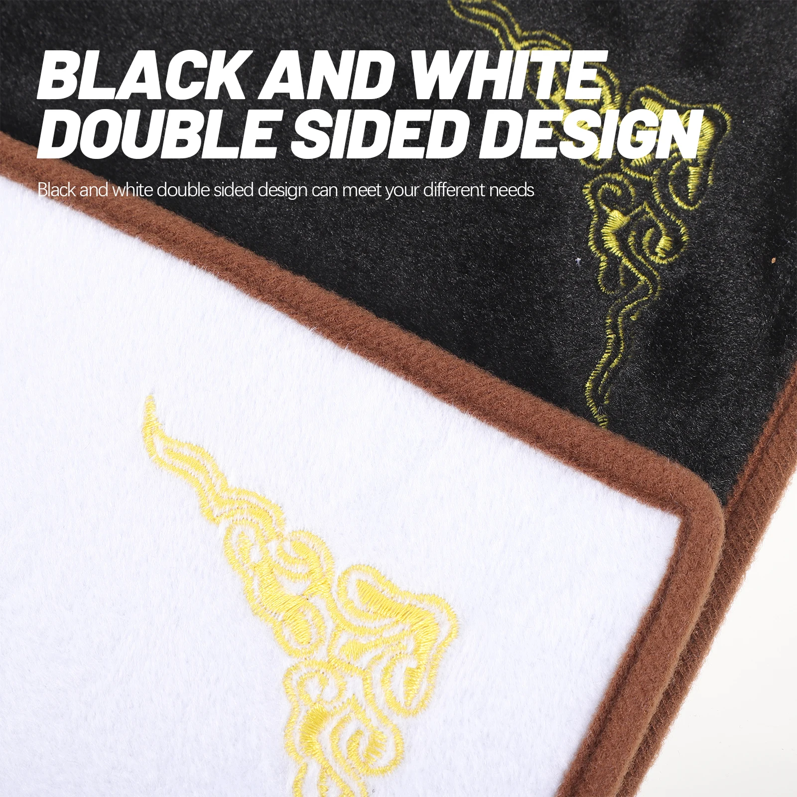 

Jewelry Counter Pad Cloth Mat For Bracelet Display Non-Slip Durable Foldable Jewelry Display Organizer Necklace Bracelet Counter