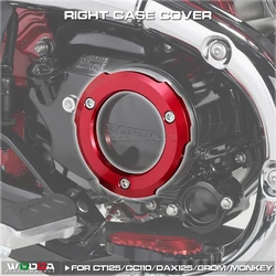 Anello di copertura del carter destro per Honda Monkey125 Super Cub C125 Hunter Cub CT125 2020-2023 Kit coperchio motore Dax125 Grom Trail125