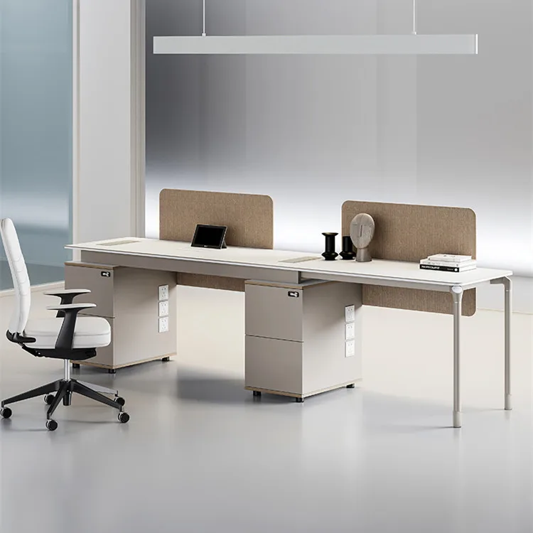 

Staff office furniture staff desk wholesale combination, simple modern fashion four-person staff