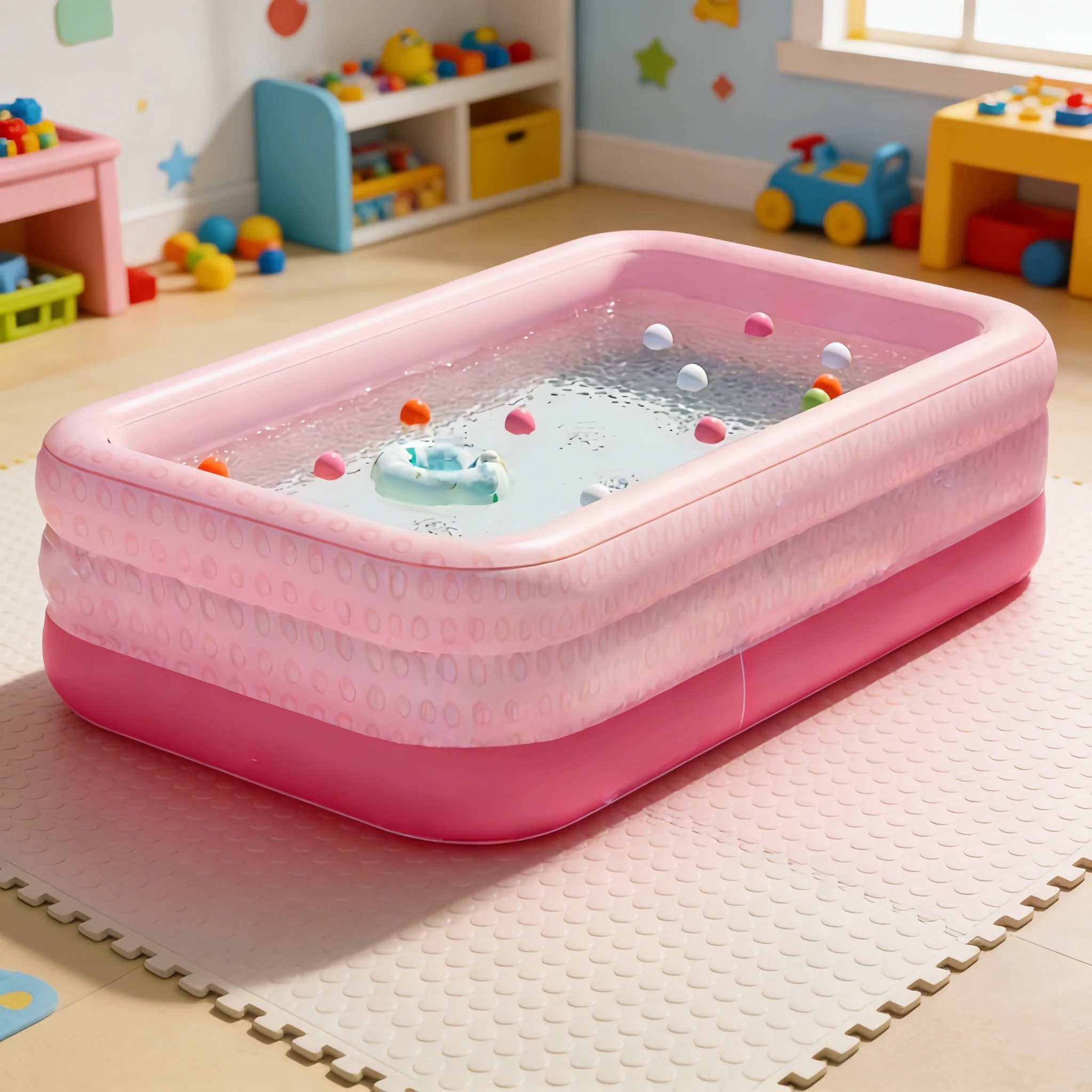New Product Lightweight Portable Inflatable Pool Inflatable Family Swimming Pool for Outdoor Play Easy Carry Family Fun