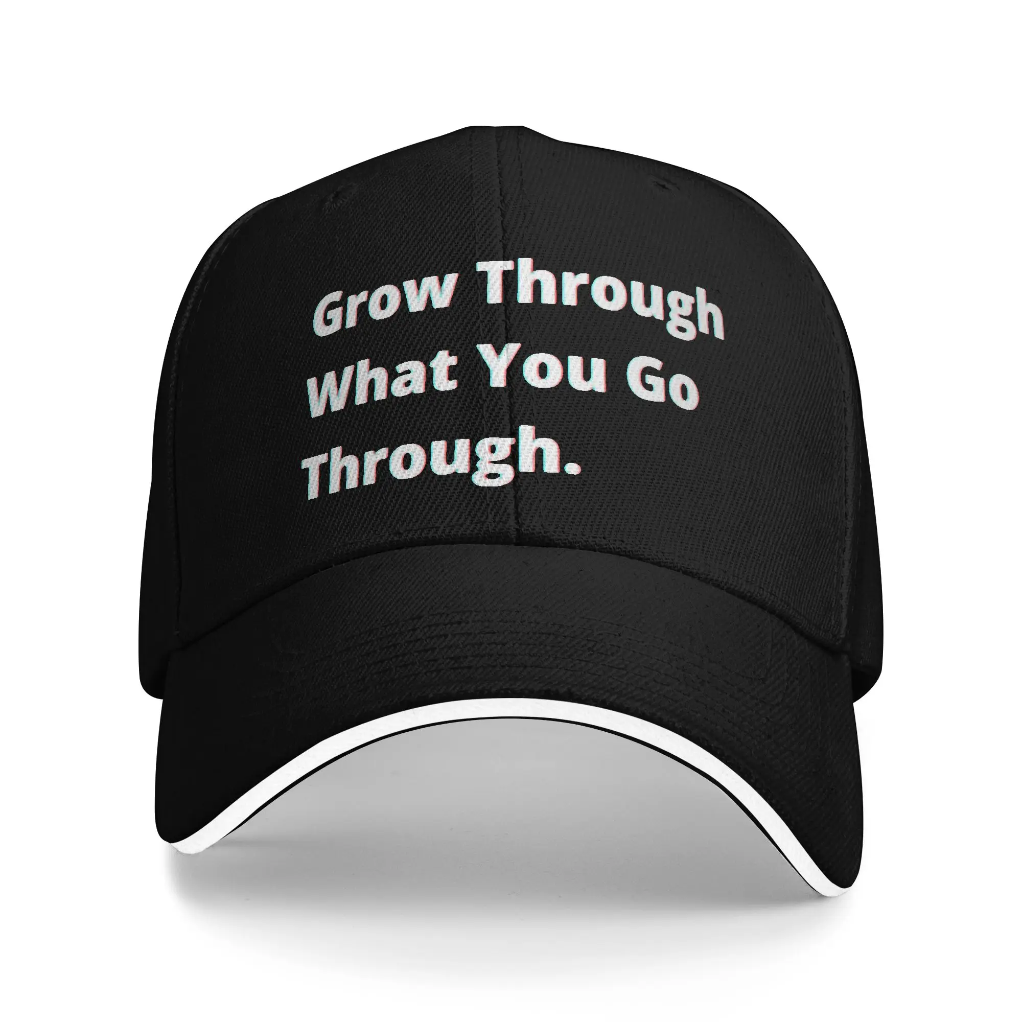 Grow Through What You Go Through  Gift For Children Men Women A Baseball Cap Hat