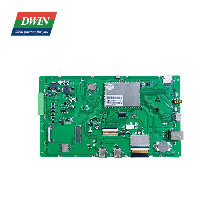 DWIN 10.1 Inch 1024*600 Pixels Android Intelligent Display Commercial Grade Wide Viewing Angle Capacitive IPS TFT LCD Module