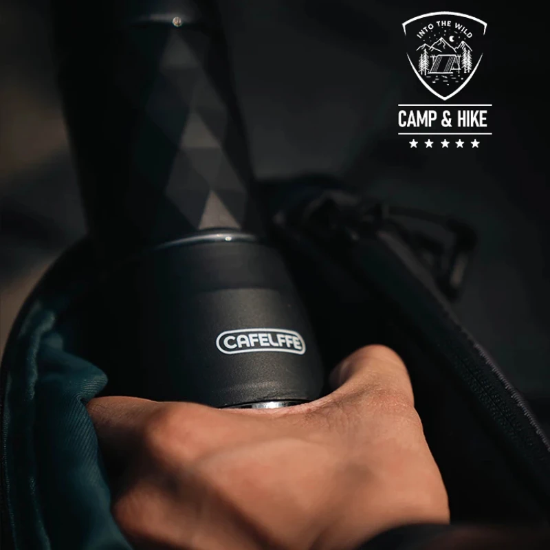 Cafelffe 3 In1 Machine à café Portable eau chaude/froide Machine à expresso manuelle pour capsules et presse à main moulu cafetière randonnée voyage