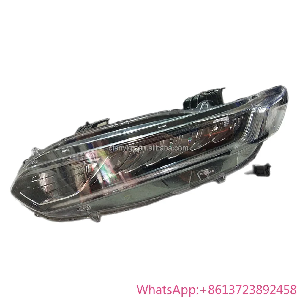 For Compatible with Auto Parts Ten Generation Accord LED Headlight Real Second-hand High-definition Lens Original Projector