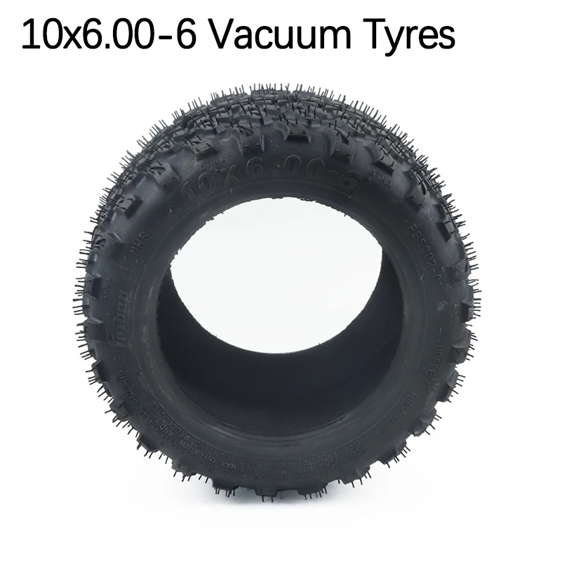 

High Quality 10*6.00-6 Tube 10 Inch Widened Tire 10x6.00-6 Motorcycle Tubeless Vacuum Off-Road Electric Scooter Motor