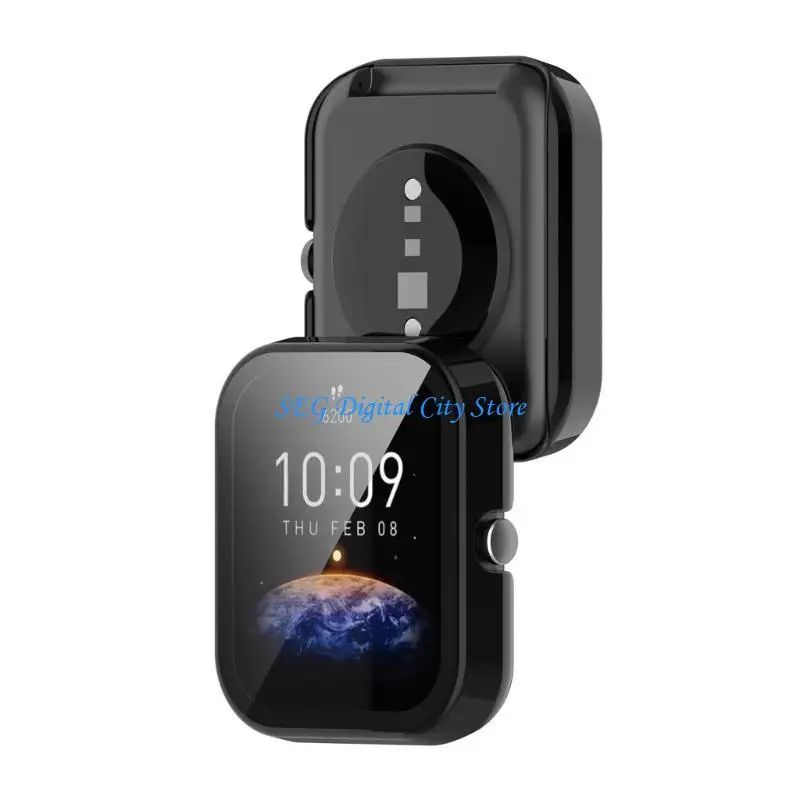 U75B TPU Screen Protector Watch for Case Cover Bumper for Shell for  Bip3/Bip3