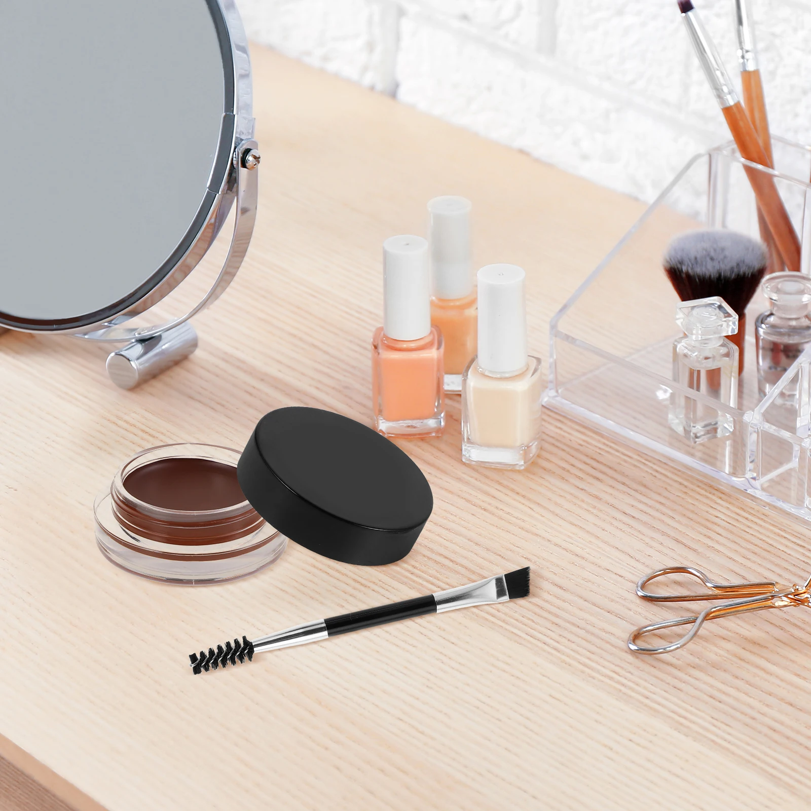 

Longlasting Waterproof Coffee Brow Shaper Styling Gel Natural Voluminous Brows Smudgeproof Sweatproof All Day Hold Eyebrow