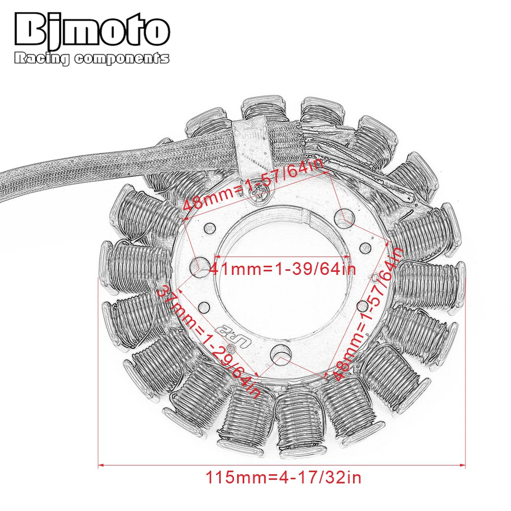 Generator Stator Coil For Triumph Daytona Speed Street Triple R 675 675R ABS T1300039