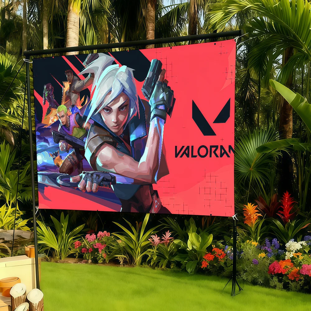 Bandera V-VALORANT-ES, el mejo - Party Games Best reseña y precio