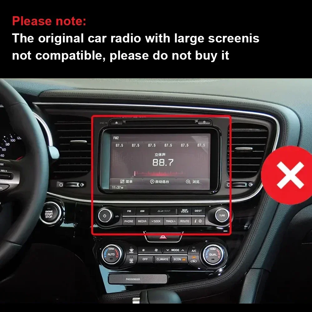 CHSTEK 4G Carplay For Kia Optima K5 TF 2014 2015 2016 Wireless Multimedia Android WIFI Auto GPS DSP Audio Vedio Handsfree Stereo