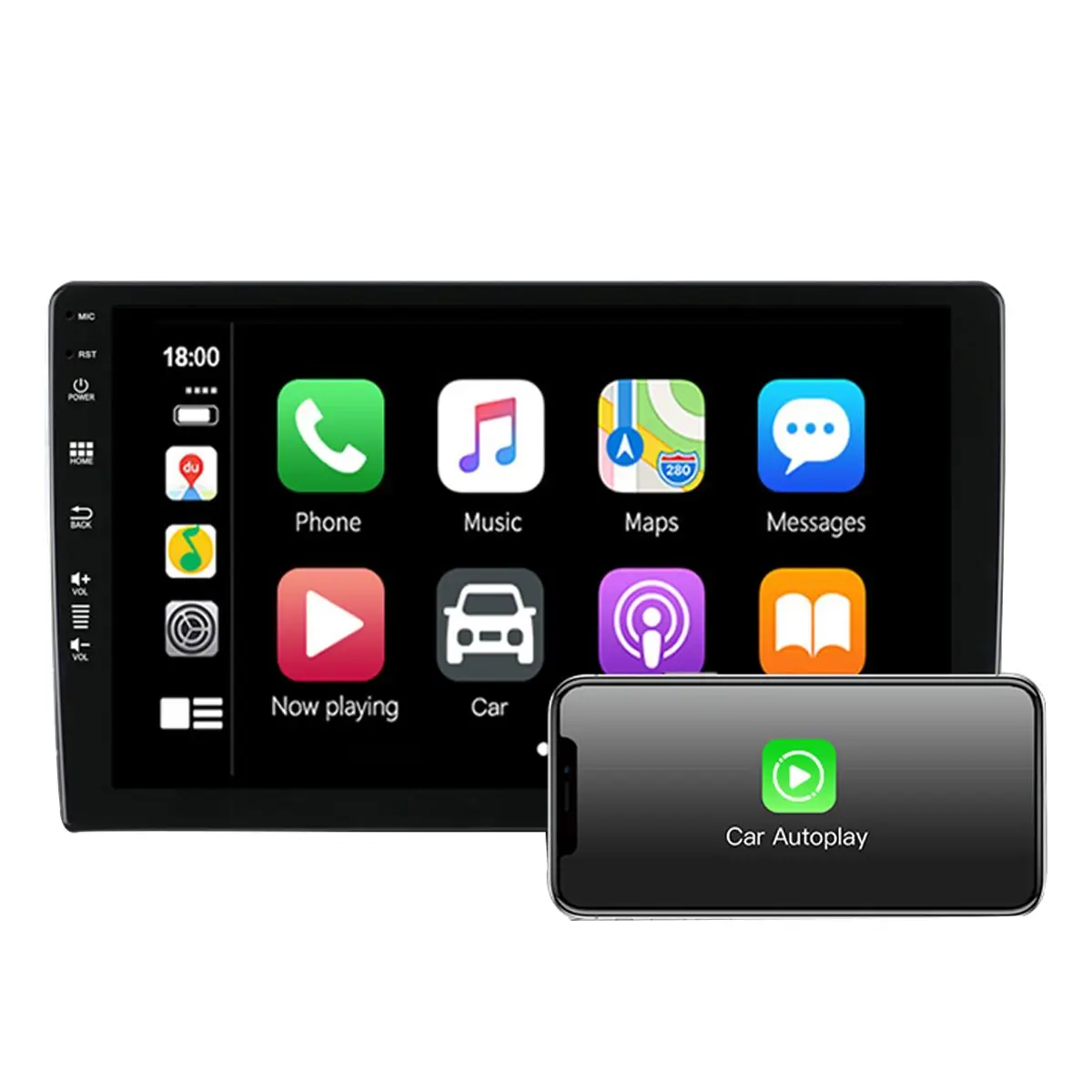 9 Inch Android 12.0 Car Audio And Video Player IPS Screen+2.5D Screen 8 Core 2.5GHz