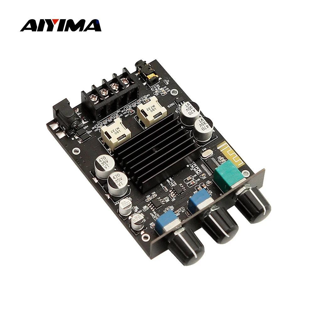 AIYIMA HIFI TPA3116 Bluetooth Amplifier Audio Board 100Wx2 Class D Digital Sound Amplifier 2.0 Stereo Amp Power Amplificador