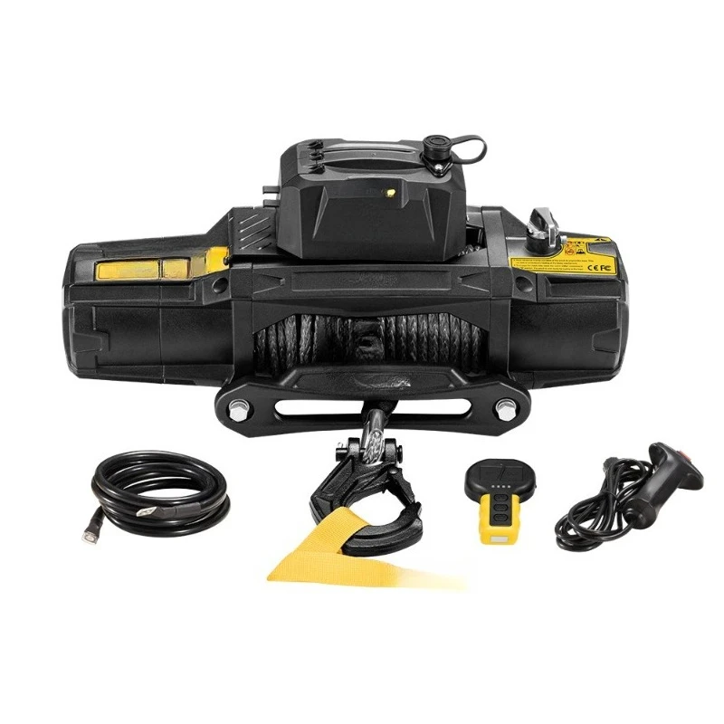 IP67 waterproof 13,000 pounds off-road escape winch Wireless control Electric winch