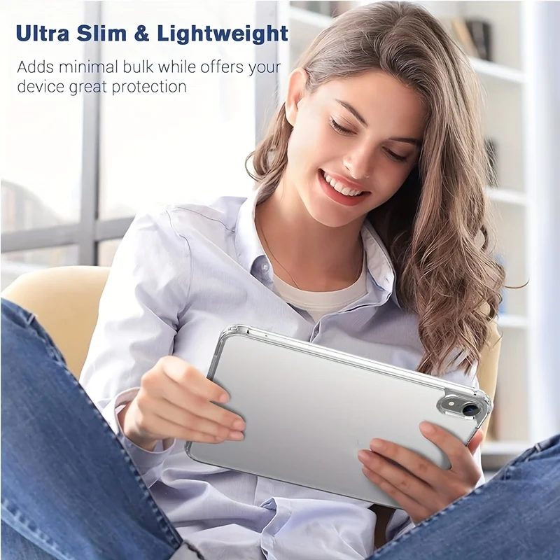 Transparent Case For iPad Mini 7 A17 Pro 7th Gen 2024 Mini7 Case iPad Mini 6 6th Gen 8.3inch 2021 Mini 5 4 3 2 1 7.9" Case Cover view 3