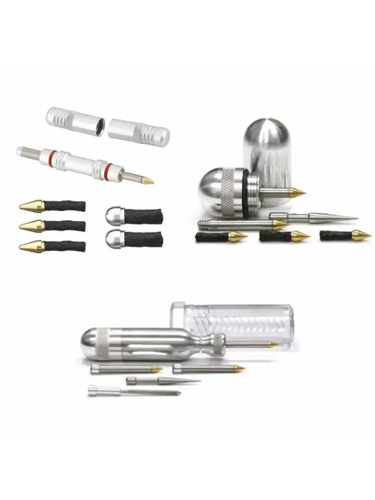 AliExpress NONE Tubeless Bicycle Tire Repair Kit Portable Bike Tire Puncture Repair Tool Set Road MTB Cycling Tire Plug Tool Emergency Repair Ki