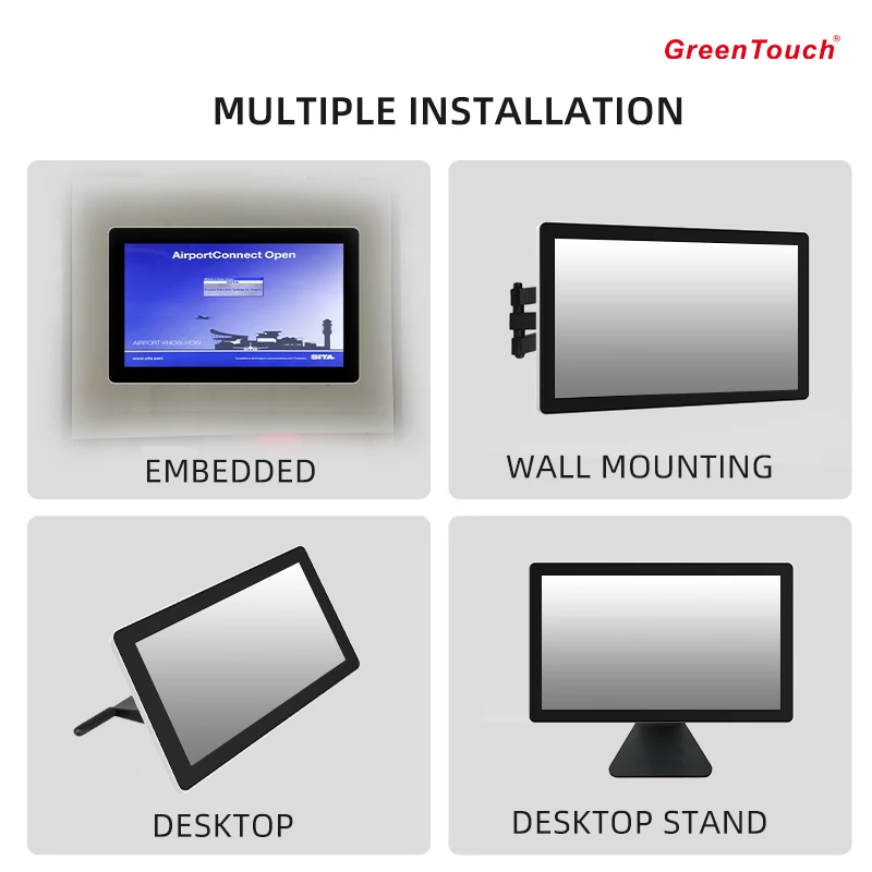 23.8 Inch 1920x1080 TFT LCD Display Touch Screen Capacitive TFT Display