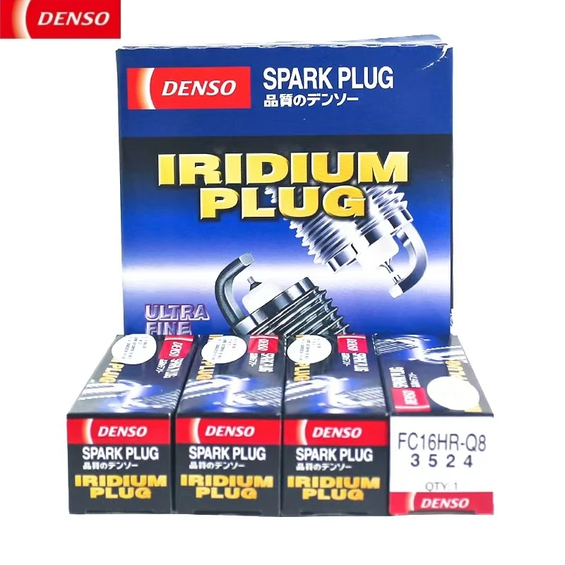 OE:90919-01289 Original DENSO FC16HR-Q8 3524 Iridium  Spark Plug For Toyota RAV4 Camry Lexus ES260 UX260h