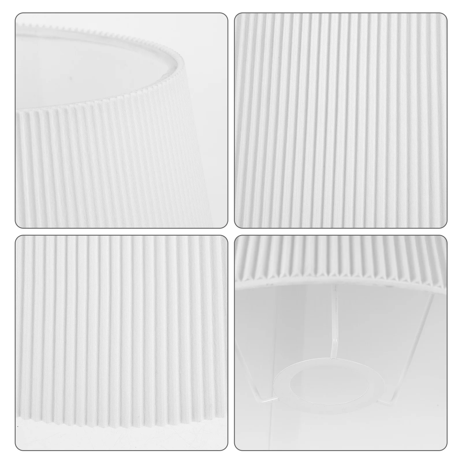 

Elegant Fabric Lampshade for Table Desk Floor Lamps Replacement Soft Light Cover Decorative Sturdy Cloth Lamp Shade