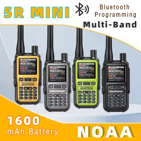 Рация Baofeng UV-5R Mini - Комплект из 2 шт. с высокой мощностью и дальностью связи — фото товара