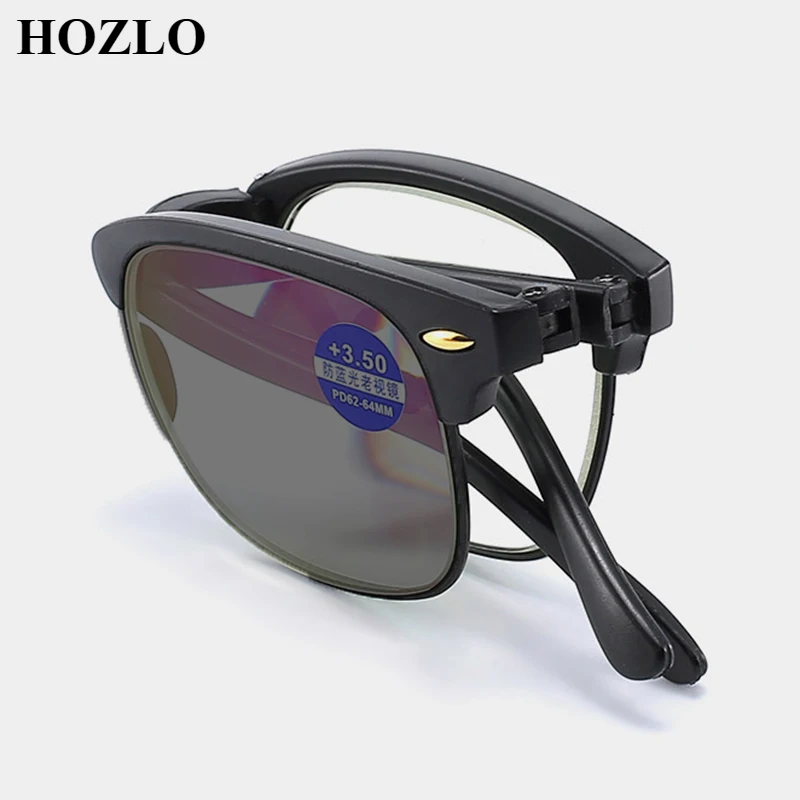 

Men Folding TR Myopia Sunglasses Women Blue Light Blocking Foldable Nearsighted Spectacles Travel Driving Sunglasses Custom Lens