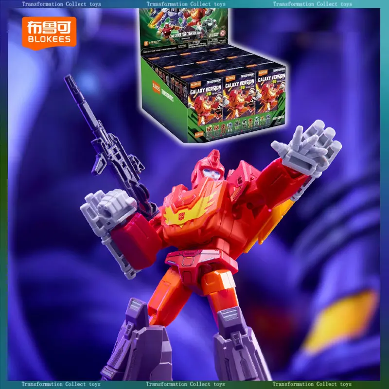 

New Blokees Figures Transformation Galaxy 10 Version Wave Hero Series Action Figures Assembly Model Kit Birthday Toys Gift