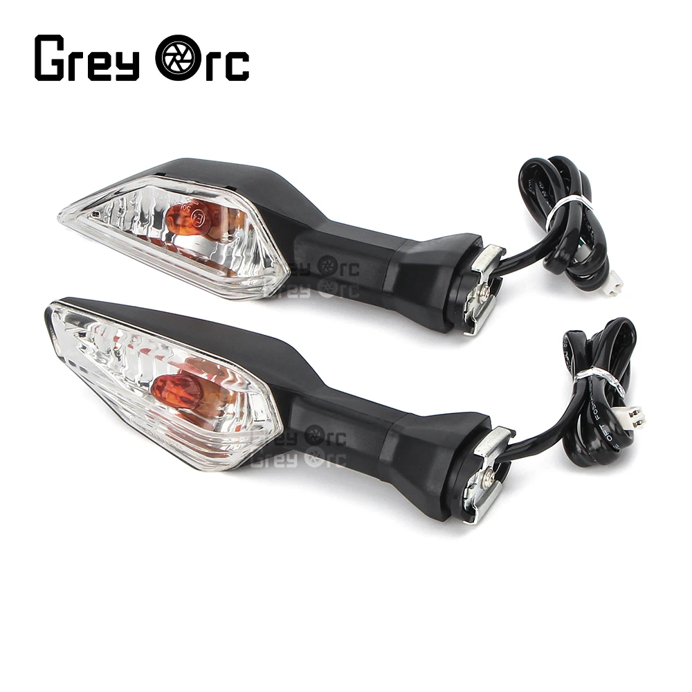 2 Wire 180MM/550MM Motorcycle Turn Signal For KAWASAKI Z125 Z250 Z300 Z400 Z650 Z900 Z1000 Versys X 250 X 300 Accessories view 3