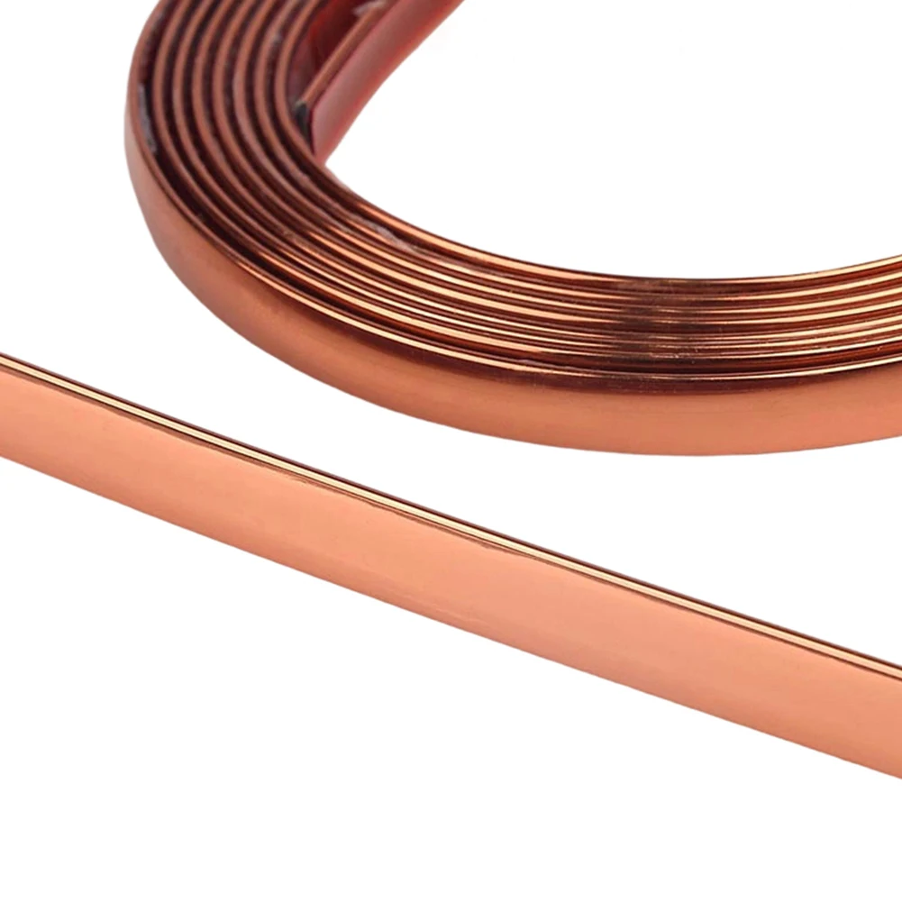 10m PVC Decoration Line Self-Adhesive Trim Molding Golden Strip Furniture Border Ceiling Edge Strip Stickers Home Decor