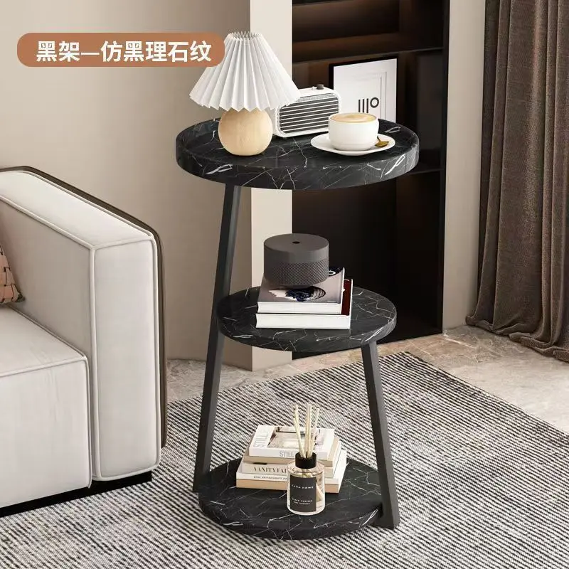 Manufacturer modern simple three-layer edge few household living room edge few coffee table bedroom bedside frame figure