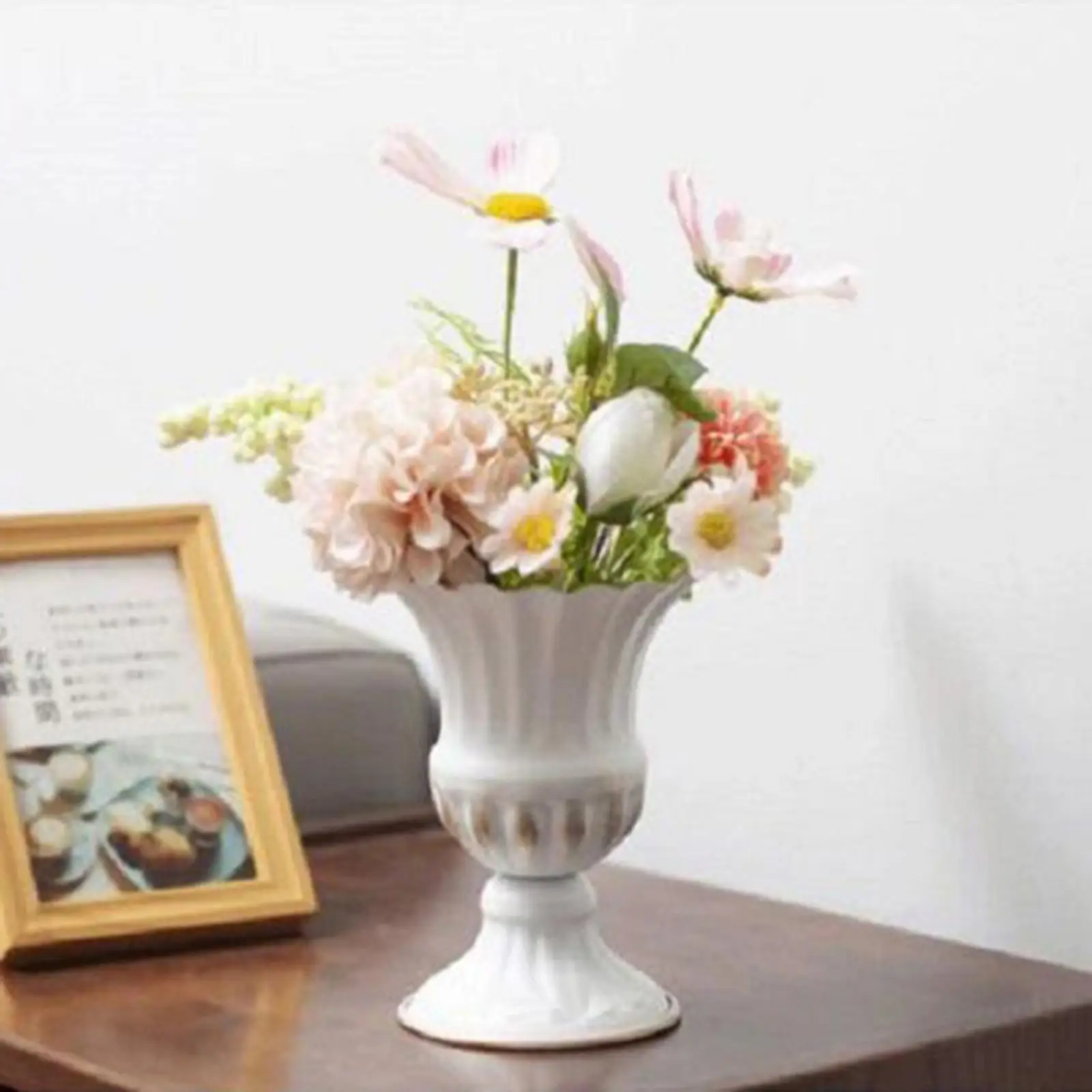 Elegant flower Vase Planter Decorative Dried Flower Pot Bunch Holder Dinner Flower Arrangement Decoration Ornament