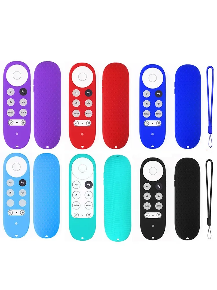 Google Chromecast用の新しい音声リモコン,Google Chromecast用,4k Snow g9n9n,シリコンケース付き