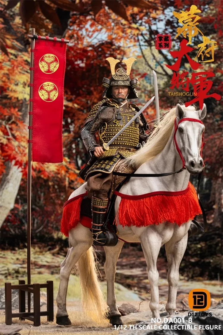 

D12TOYS DA001 1/12 солдат Shogunate Grand General Renma Flag Deluxe Edition, полный набор, 6 дюймов, экшн-фигурка, модель игрушки в наличии