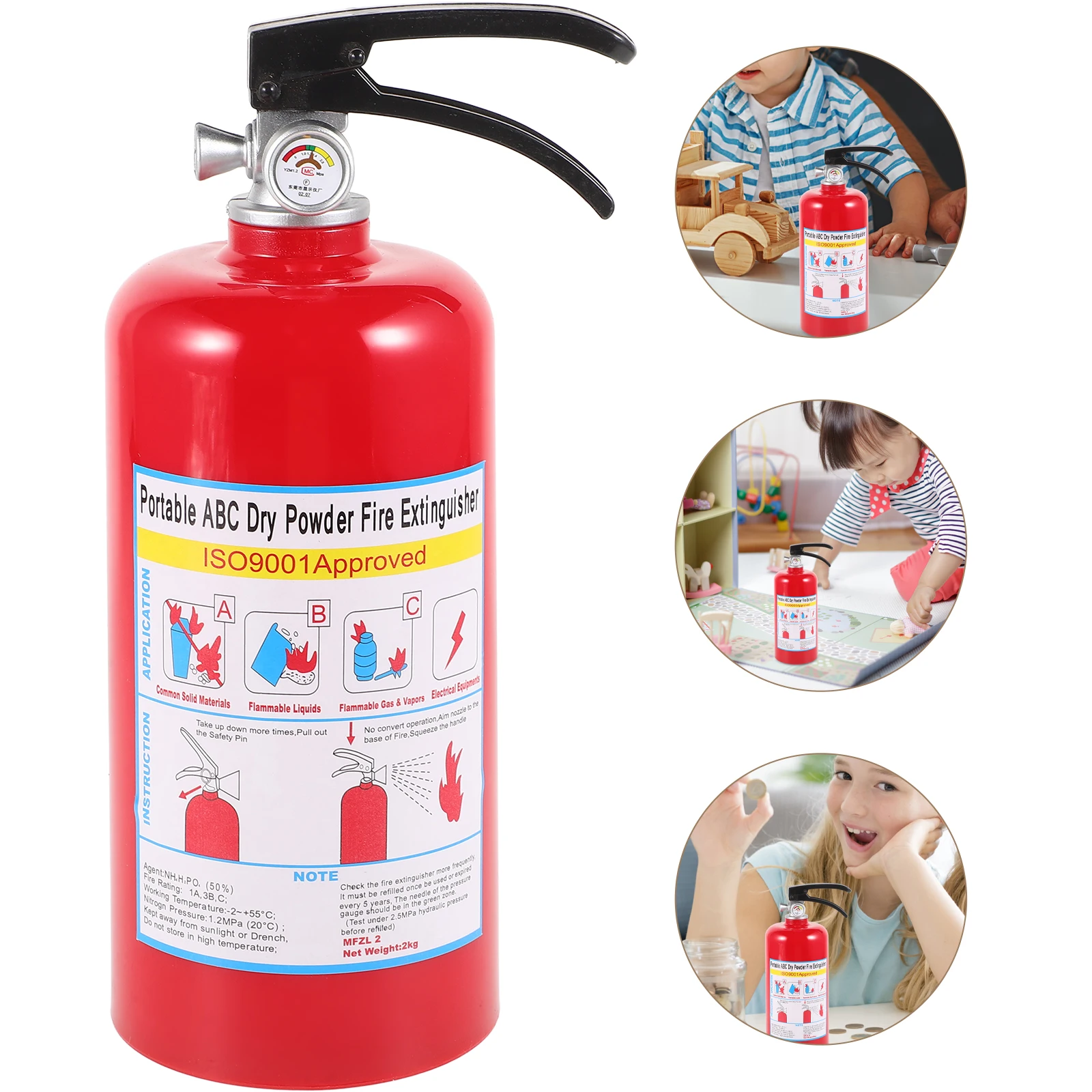 Simulated Fire Extinguisher Cash Box Coin Storage Container Secret Compartment Chest