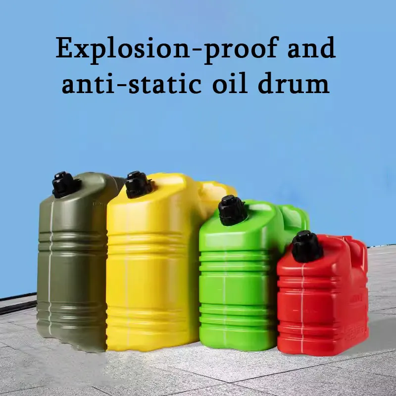 5/10L Car Fuels Cans Portable Fuel Tank Gasolines Diesel Container For Dirt Bike Motorcycle Car Emergency Fuels Bucket Fuels Can