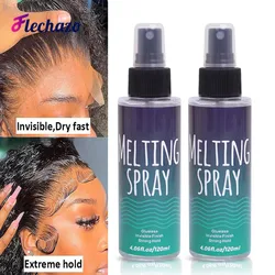 Affortable Melting Spray For Lace Front Wigs Long Lasting Hold Wig Glue Spray Edges Control Lace Melt Spray Secure Wig Spray