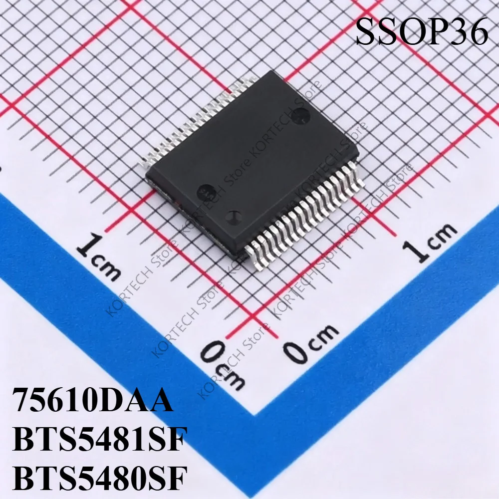2PCS/LOT TDA75610DAA 75610DAA   BTS5481SF    BTS5480SF  SSOP36 Car audio IC Chips