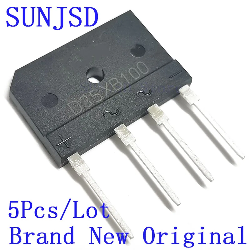 Original 5Pcs D20XB100 D25XB100 D35XB100 D20SB100 D25SB100 D35SB100 1000V Electromagnetic Furnace Rectifier Bridge SUNJSD