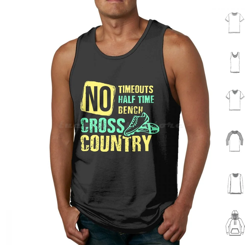 Cross Country Teams Running For Xc Runners Gifts Tank Tops Print Cotton Cross Country Teams Running For Xc Runners