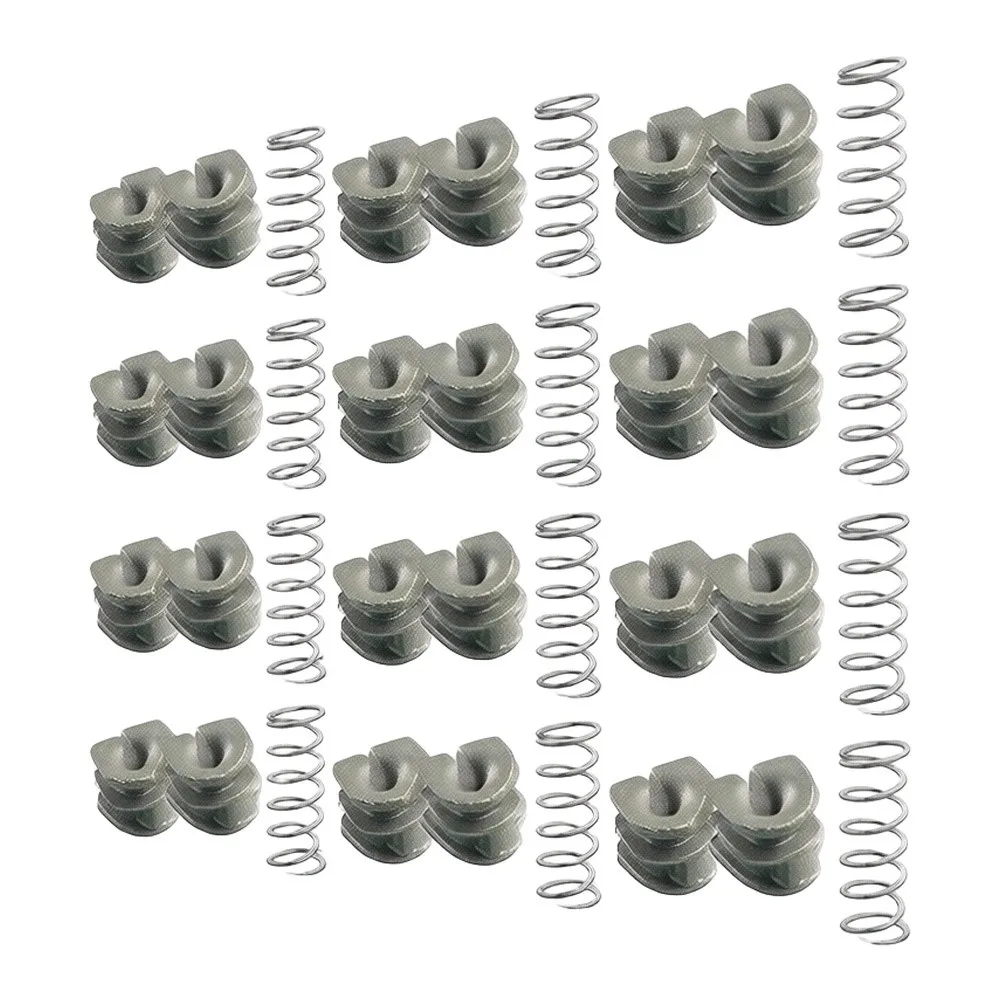 Cutting Head Fastener Grass Trimmer Spring Resilient Metal Construction Withstands Daily Wear Quick Installation Design