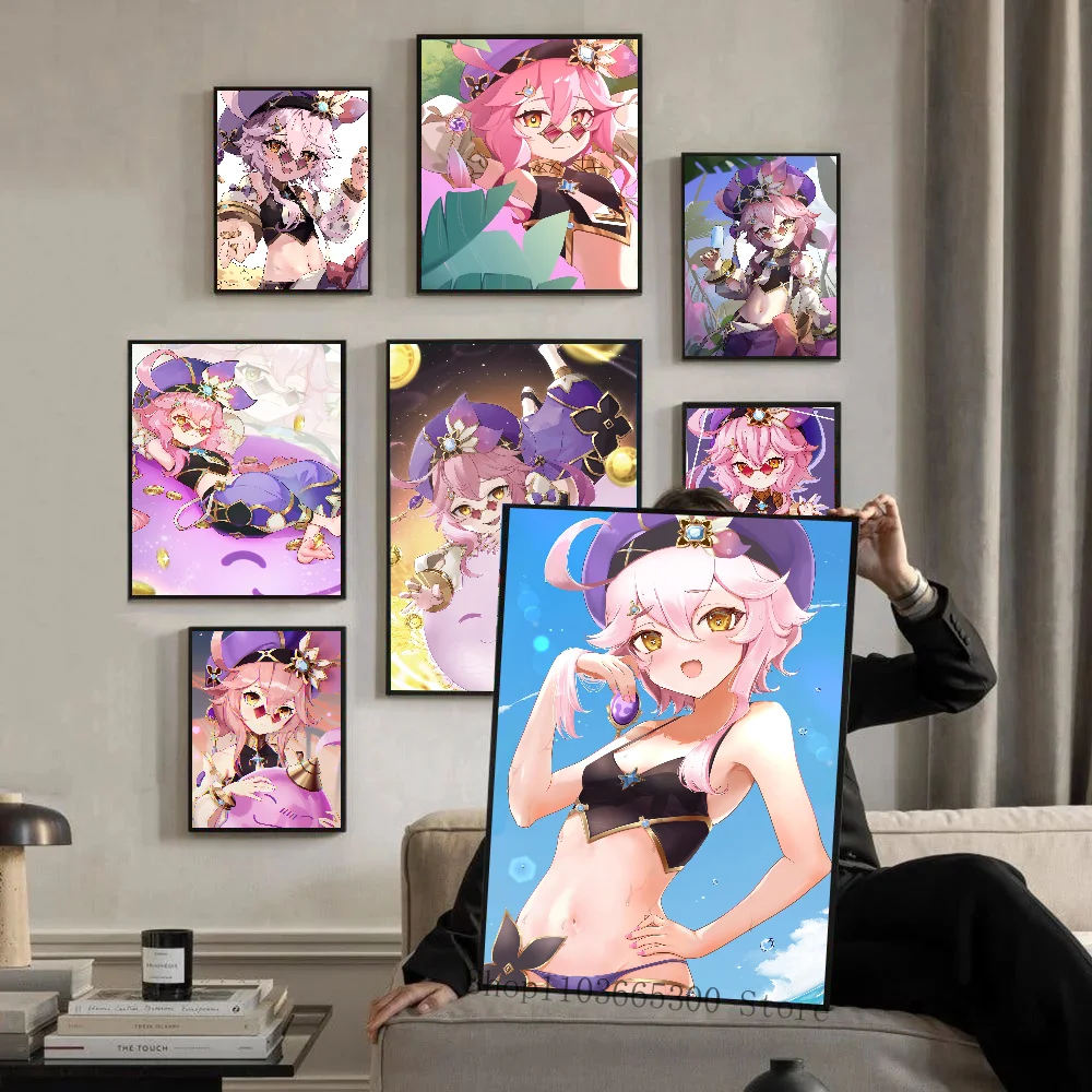 ملصق أنيمي Genshin impect Dori ، طباعة ورقية ، رسم فني ، غرفة معيشة ، غرفة نوم ، مدخل ، بار ، مطعم ، مقهى ، منزل ، لعبة ، 1 *