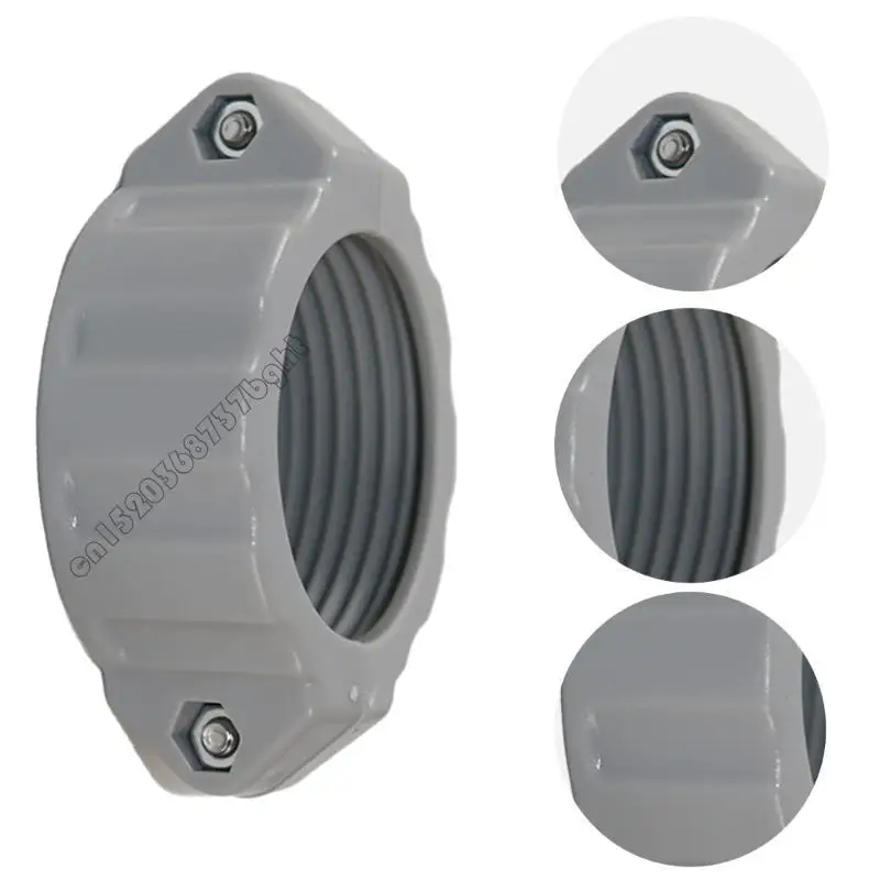 

4XFB Pool Repair Set Split Nut Connectors and Seal Rings Pool Maintenance Part