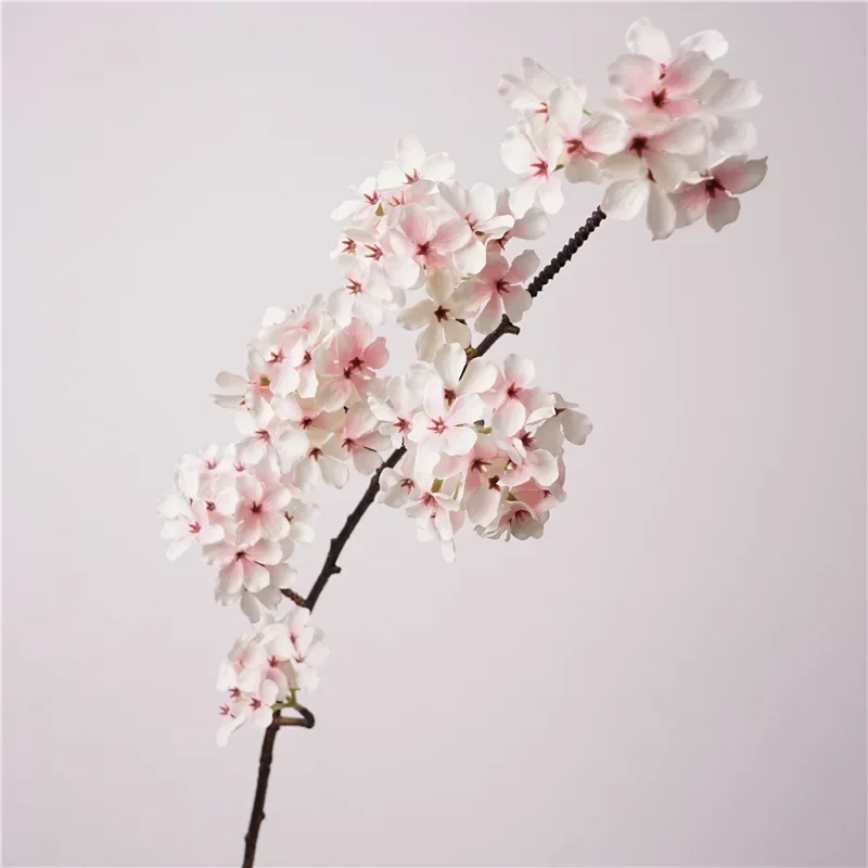 

Artificial Single Branch Pear Flower Handmade Flower Modern Home Decoration Wedding Accessories Party Supplies Silk Flowers