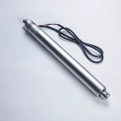 1200N Linear Actuator DC12V 24V Stainless steel Inner Rod Low Speed 3~4mm/s 50mm-1000mm Mini Linearly Motor